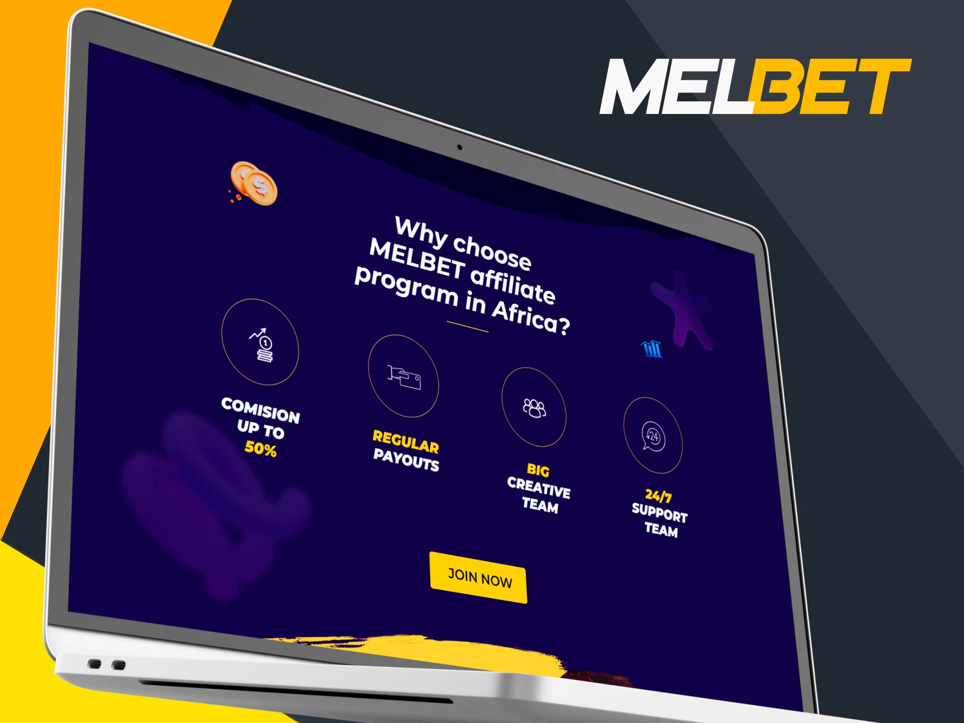 What are the key perks of partnering with Melbet?