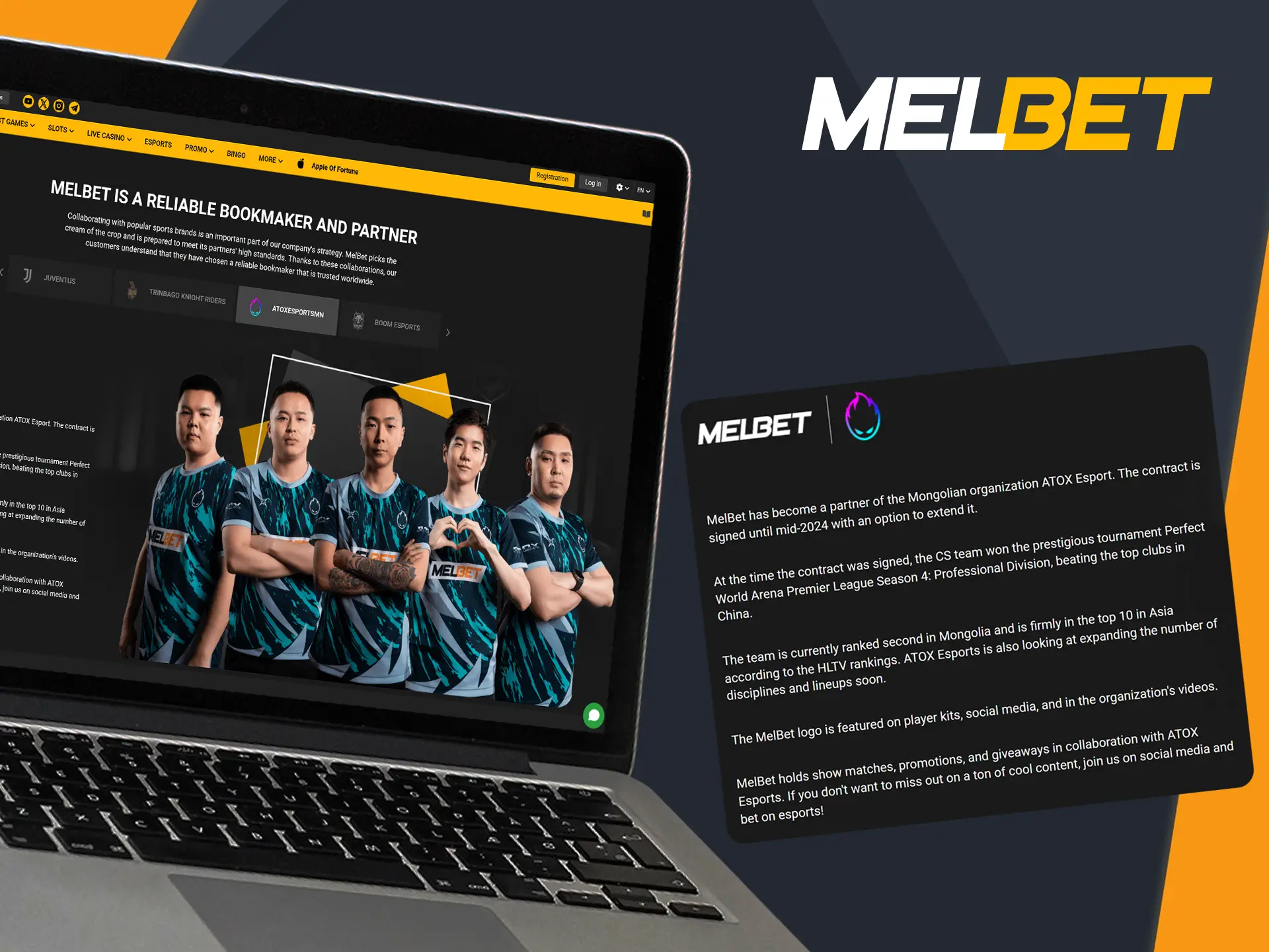 By partnering with key figures and teams in eSports, Melbet attracts a wide and passionate gaming community.