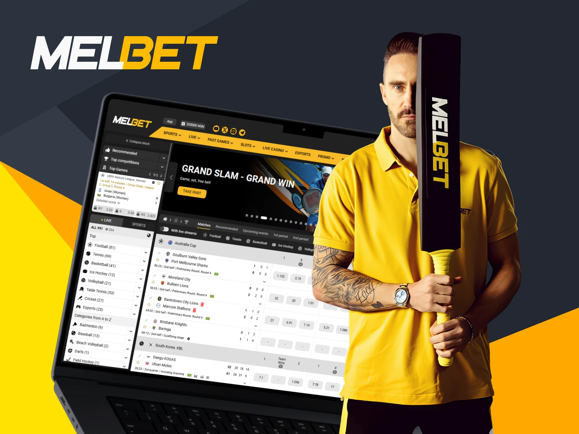 Faf du Plessis shares his thoughts on collaborating with Melbet Nigeria.