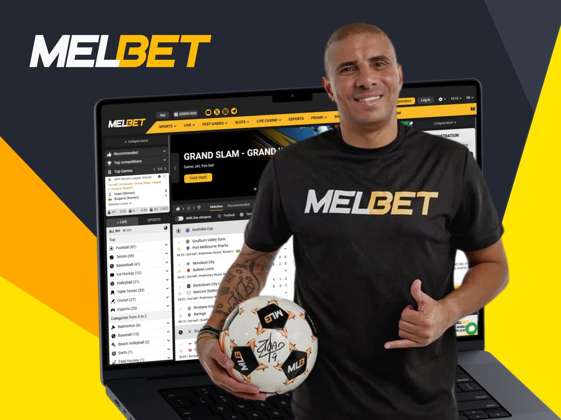 Discover the story of Mohamed Zidan and see how he is collaborating with Melbet.