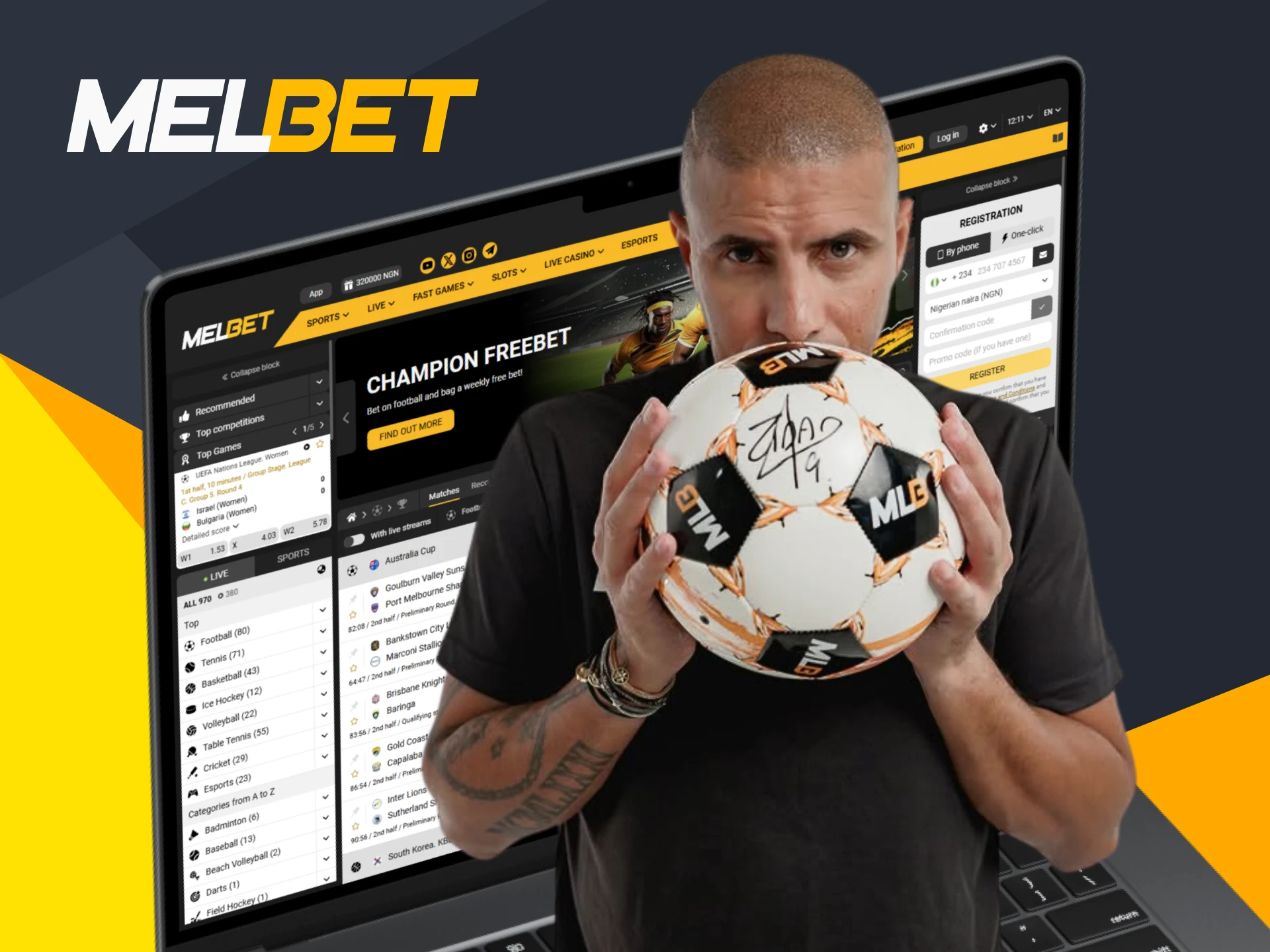 Explore the reasons behind Mohamed Zidan's partnership with Melbet Nigeria.
