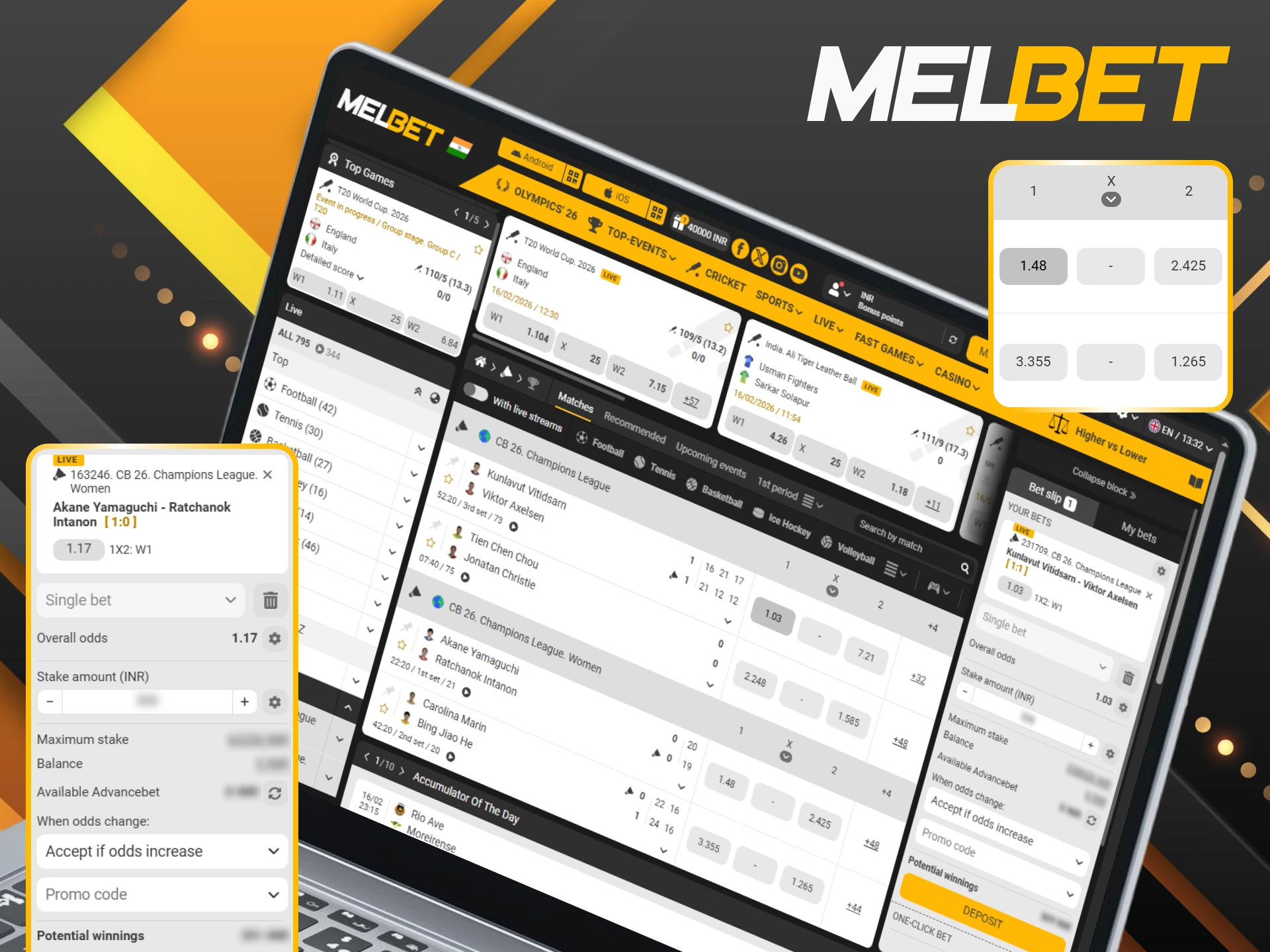 Check out our step-by-step guide to start your badminton betting journey with Melbet.