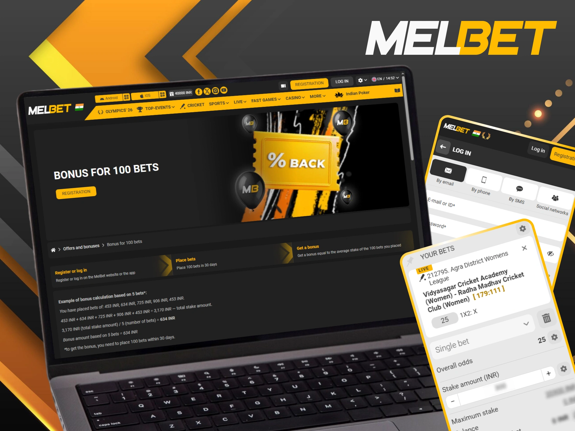 Learn how to trigger your freebet and start placing wagers at Melbet at no cost.