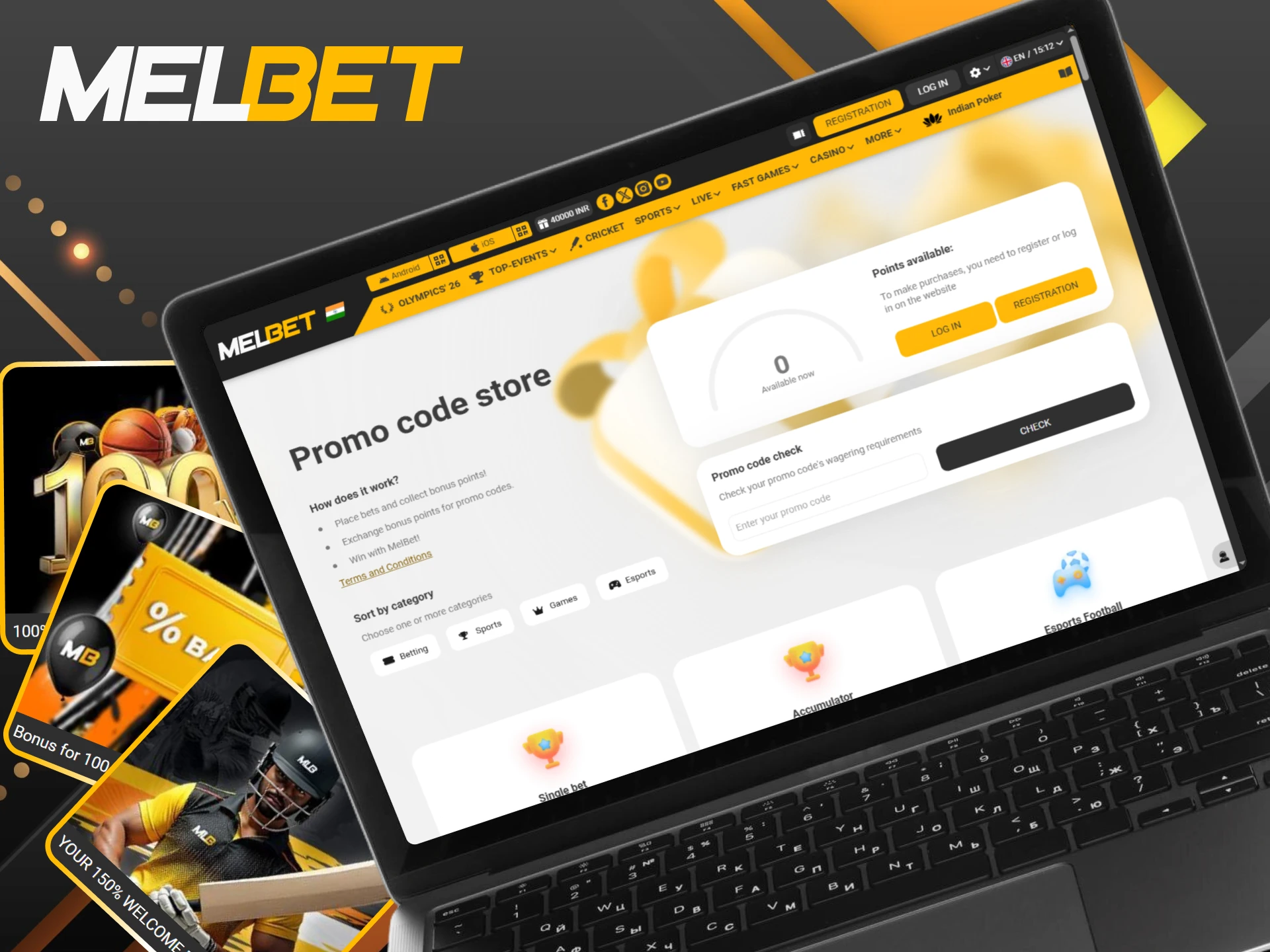 Unlock special deals and exclusive rewards by applying the official Melbet promo code.
