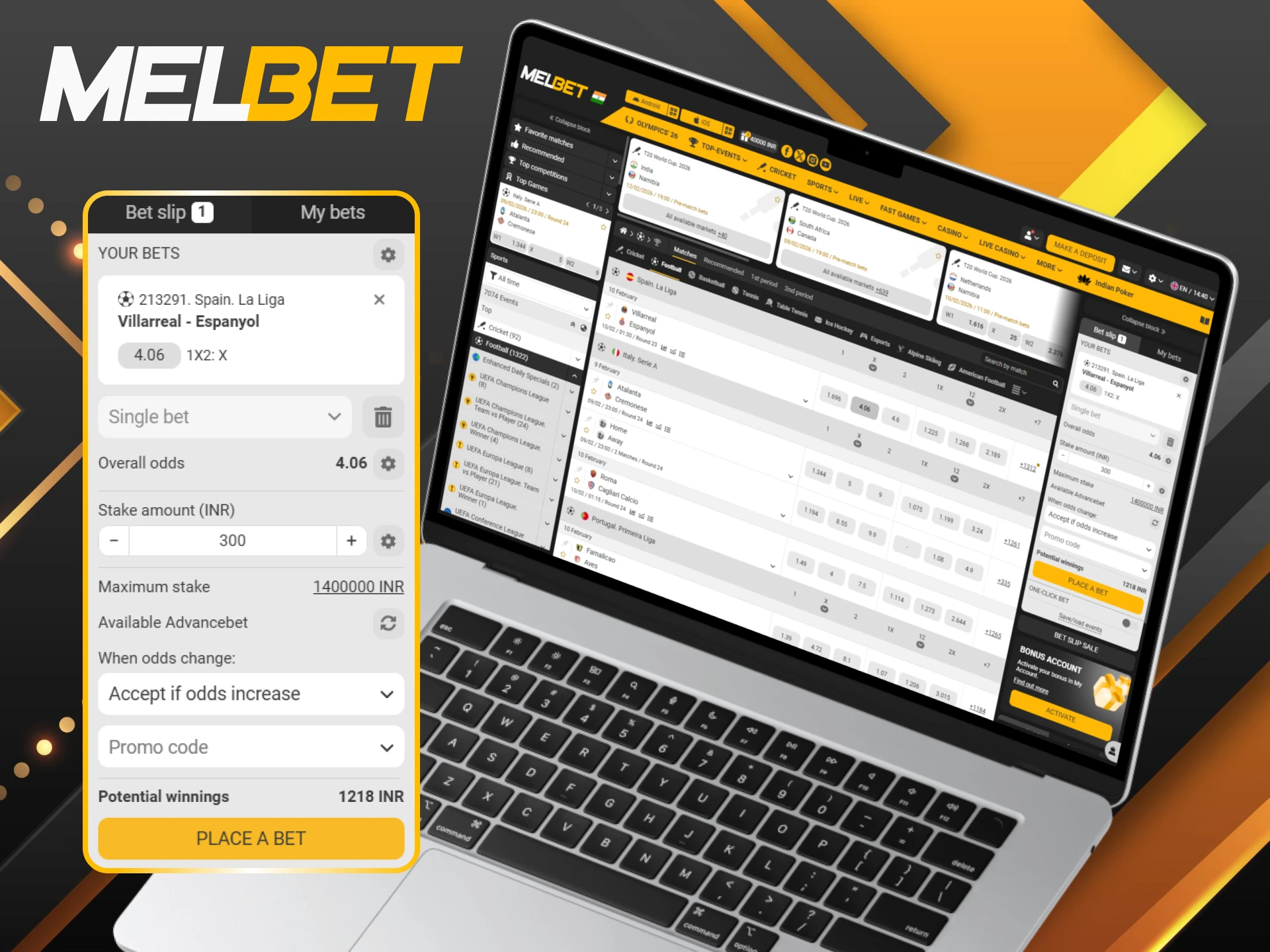 Master the art of football betting to maximize your potential winnings at Melbet.