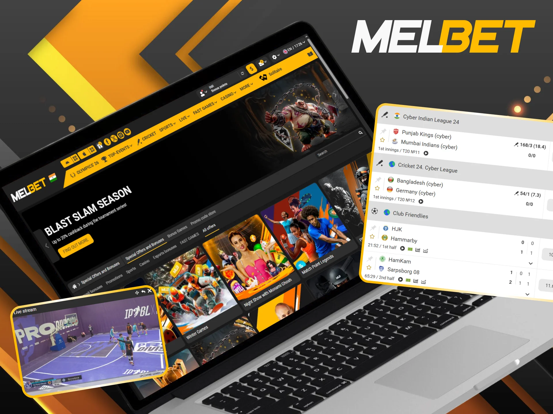 Boost your balance by claiming the most profitable Melbet bonuses for live betting.
