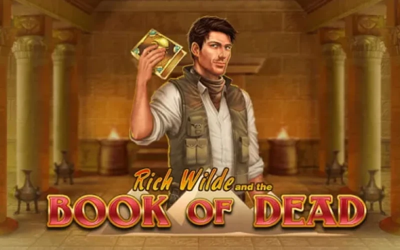 Explore the mysteries of the ancient world and hunt for gold in the Book of Dead slot.
