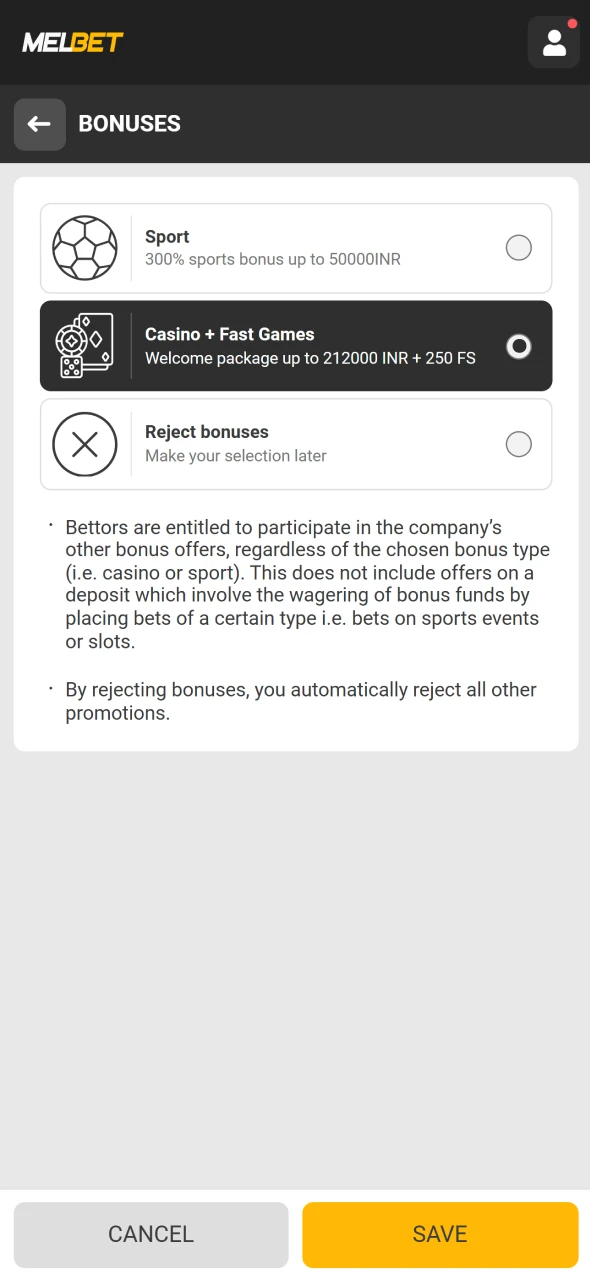 Grab your Melbet bonus now to give your starting balance a powerful boost.