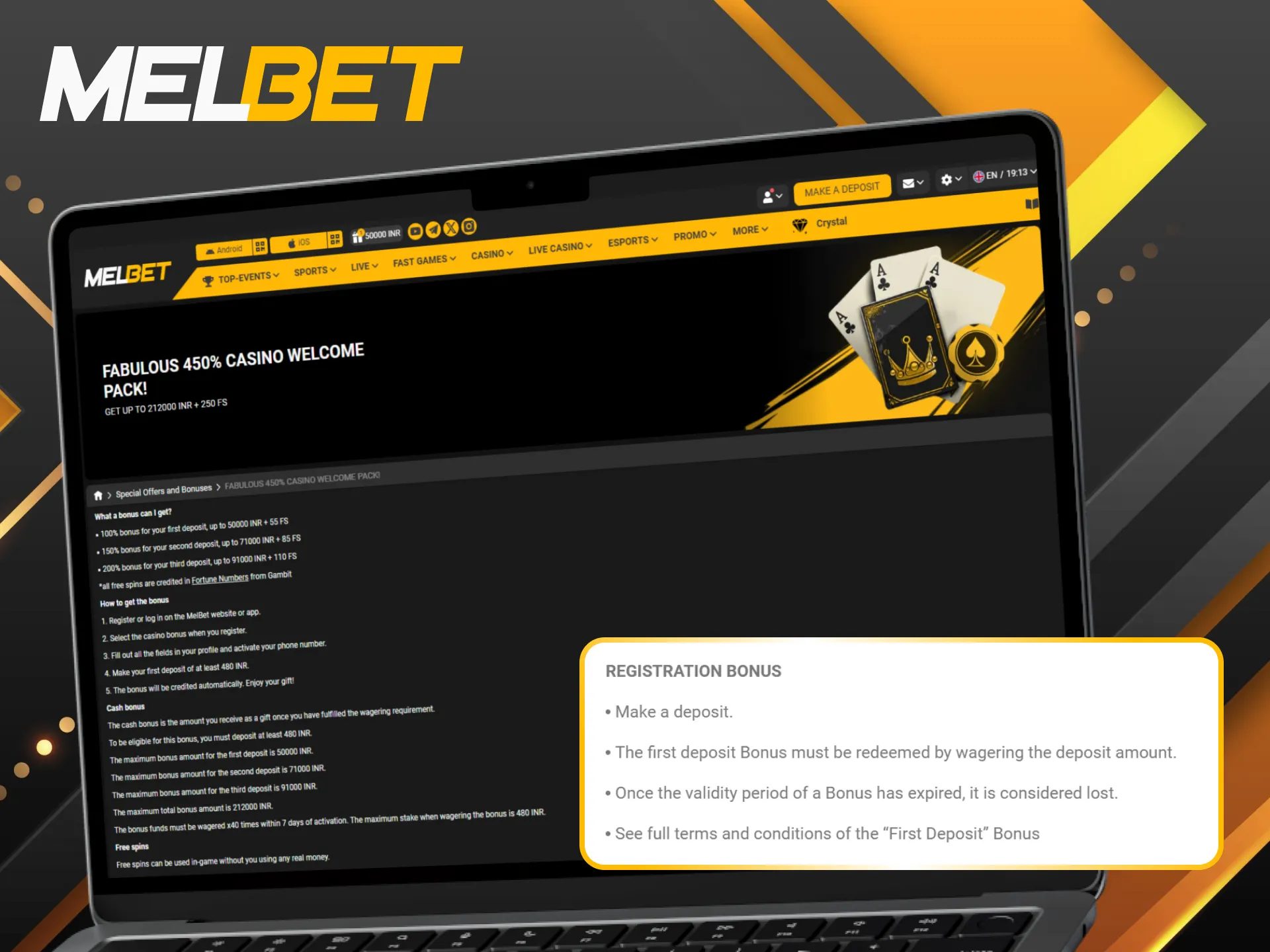 Grab your Melbet welcome bonus and start winning more.